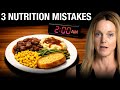 3 Nutrition Mistakes Blocking Muscle Gain in Menopause - Dr. Stacy Sims
