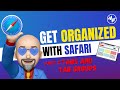 How to use tab groups in safari