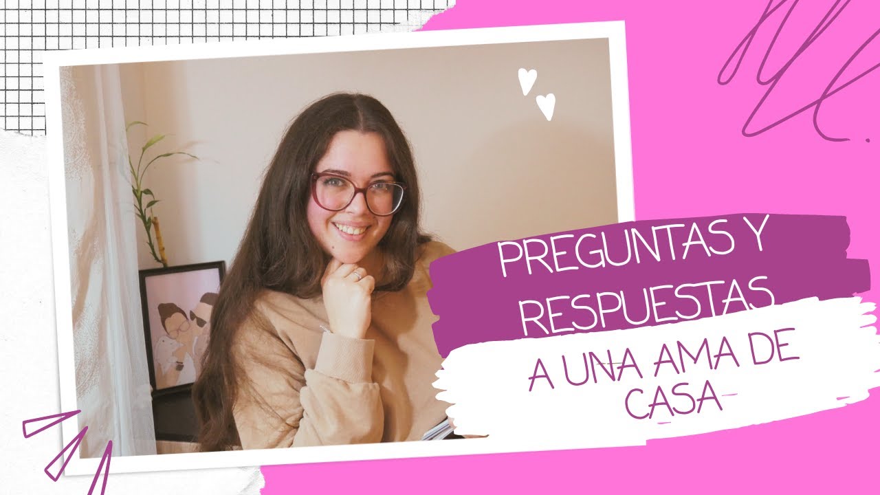 PREGUNTAS Y RESPUESTAS a una AMA DE CASA🙆♀️/¿TRUCO de LIMPIEZA