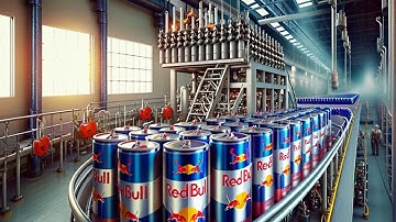 How is Red Bull Made | Inside The Factory