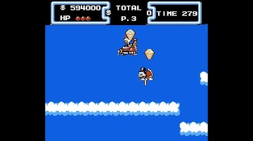 DuckTales (NES) Secret Bonus Level