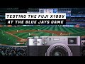 Testing the Fuji X100v at the Blue Jays Game