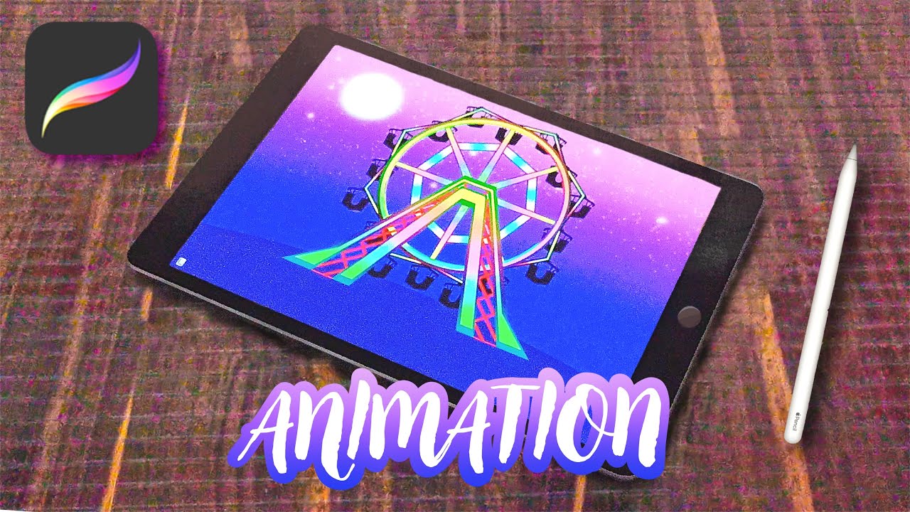 Merry go round animation | Procreate