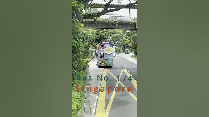 โดยสารบนรถประจำทางสิงคโปร์เส้นทาง 174 - ชั้น 2 🚌🇸🇬