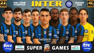 4K | INTER Facepack PES 2021 Season 2025 | SIDER ◆ CPK | Football Life 2025 | All Patches