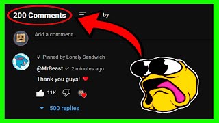 Why This Video Has Only 200 Comments ?