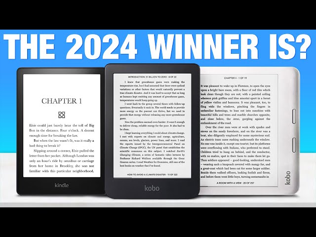 The best Kindle and Kobo e-readers for 2024 - BBC Science Focus