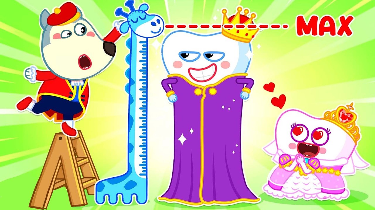 How Wolfoo's Teeth Grow😮Dental Care at Night | Wolfoo Candy Toon