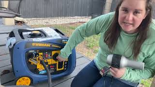 How to Start DUEL FUEL Inverter Generator