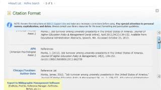 Badgerlink.net Citing A Resource