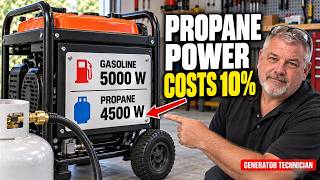 NEVER Plan a Week-Long Outage on One Propane Cylinder (Generator Technician Explains)
