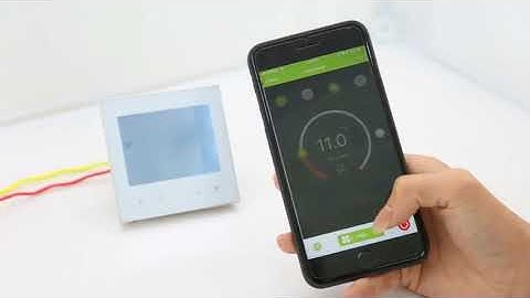 BECA Manufacturer model 1000 wifi thermostat