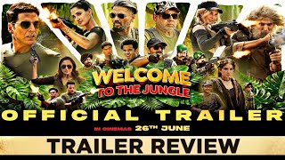 WELCOME TO THE JUNGLE TRAILER 2 REVIEW | Indian Movies Review | #WelcomeToTheJungle2 #akshaykumar