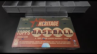 2001 Topps Heritage Hobby Box