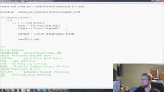 Named Entity Recognition   Natural Language Processing With Python and NLTK p 7