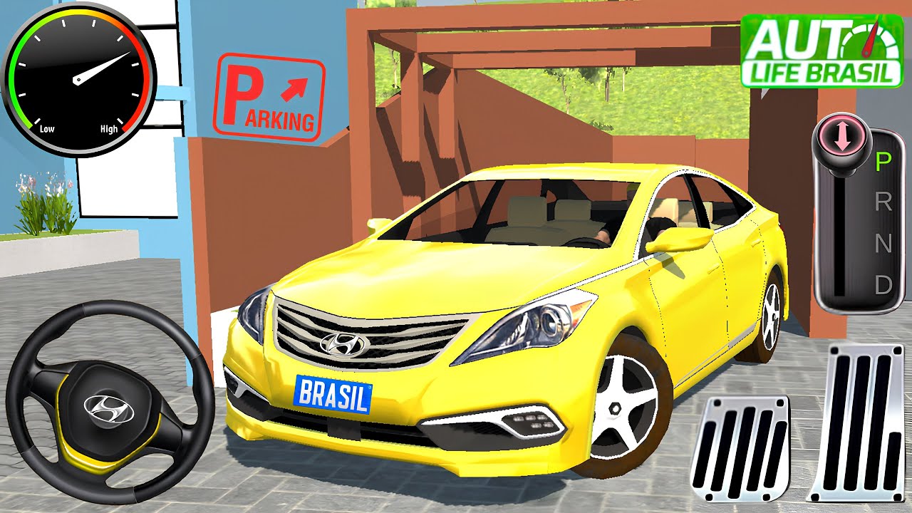 Hyundai Araba Sürme 3D Simülatör Oyunu #75 Auto Life Brasil 2026 ...