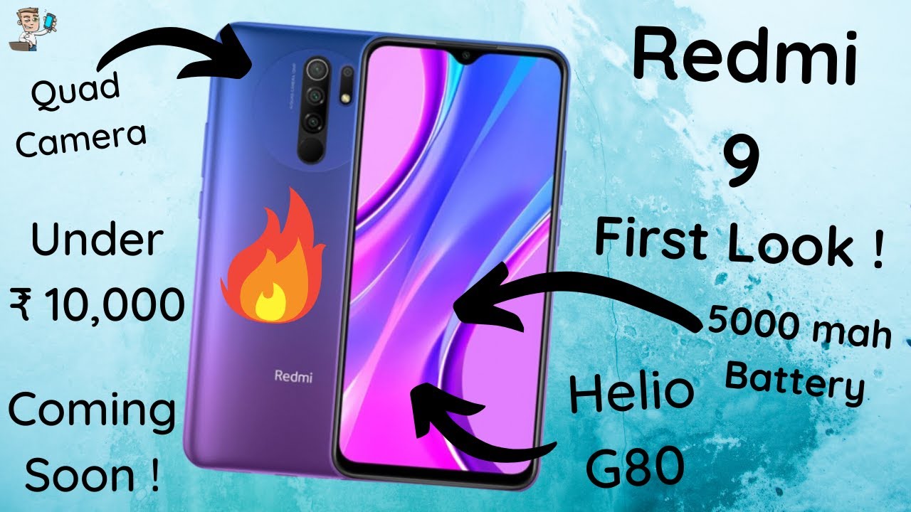 Redmi 9 First Look | Redmi 9 Series India Launch | Redmi 9A | Best