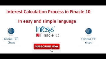 Interest Calculation Process SB/TD and Loans Account. This concept is applied for Finacle 10