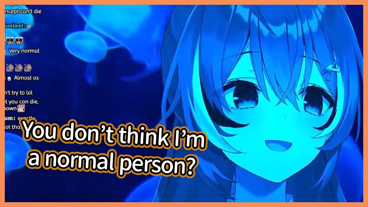 "I'm not normal?" Ask Mumei to her chat