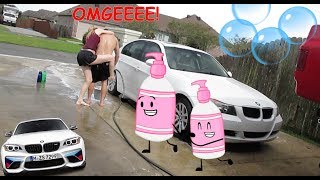SOAPY CAR WASH FIGHT!