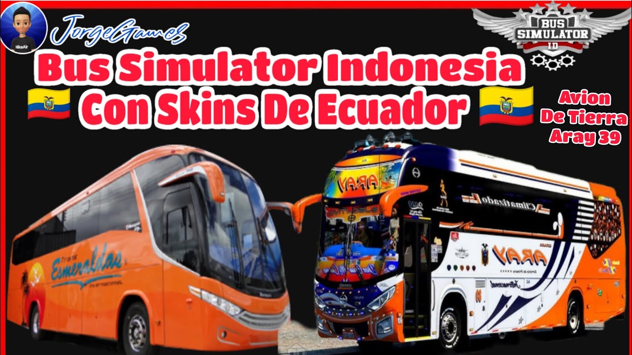 Bus Simulator Indonesia 2025 | Con Skins De Buses De Ecuador 🇪🇨🇪🇨🇪🇨