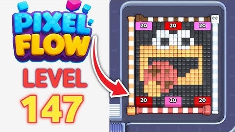 Pixel Flow Level 147 Walkthrough