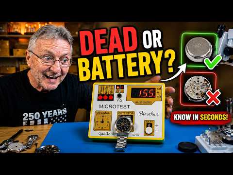 Is Your Quartz Watch Dead... or Just the Battery? Biaozhun QD20 Tester Review