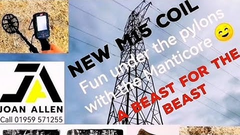 The New #minelab #manticore  M15 coil love iit 😍