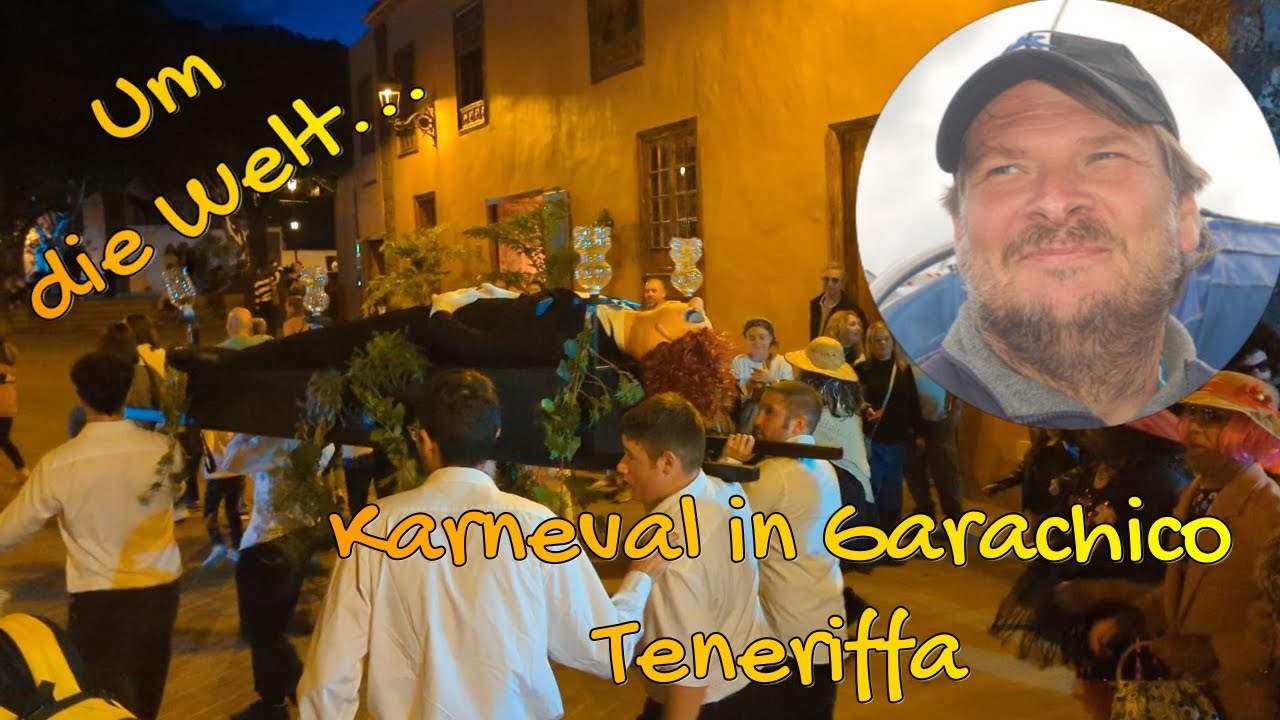 ⁣Um die Welt, Karneval in Garachico, Teneriffa