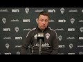 Press Conference | Chris Little on road loss, team's approach to busy May schedule