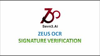 Celebrity Zeus OCR Signature Verification Wealth