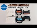 Nintendo Switch 2: ProCase Joy-Con Accessory Honest Review | Controller &amp; Steering Wheel Unboxing