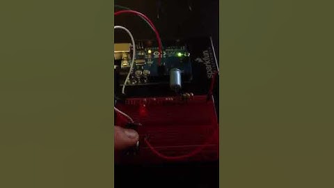 Low pass, fading LED