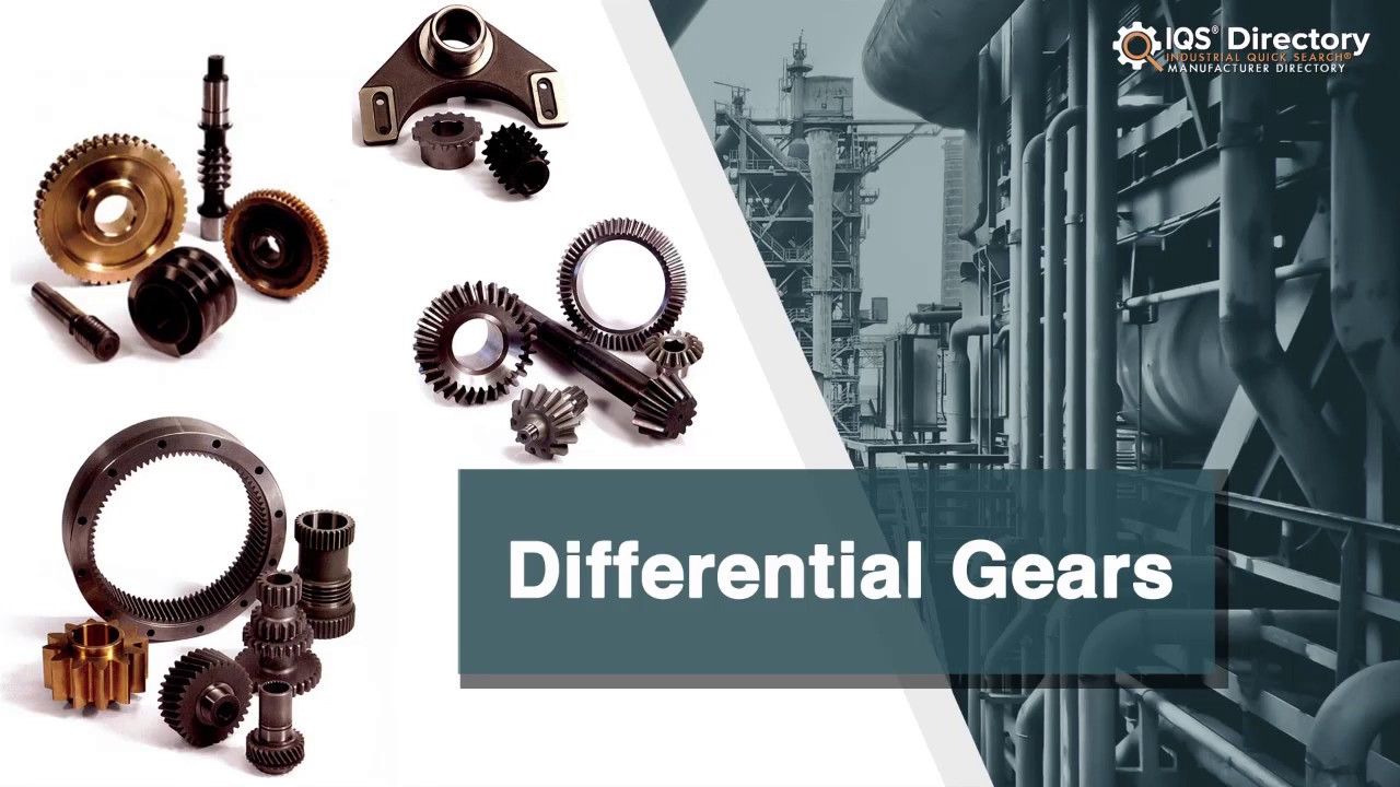 Differential Gear Manufacturers, Suppliers, and Industry Information