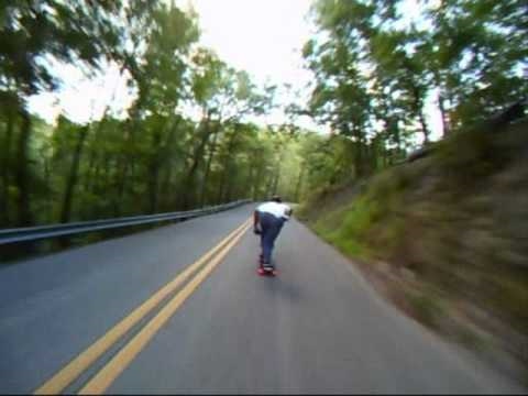 longboard crash at 45mph youtube