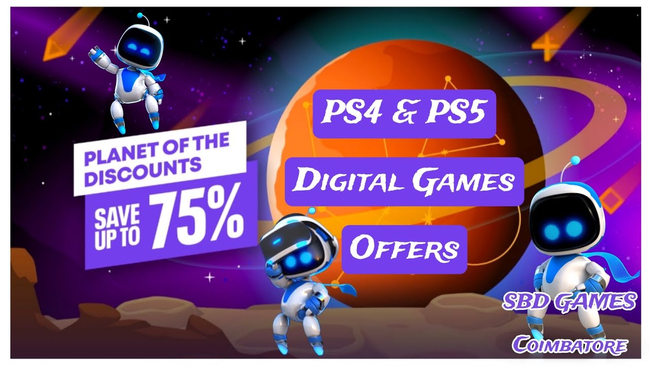 Planet Of The Discounts Deals PS4 & PS5 Digital Games 