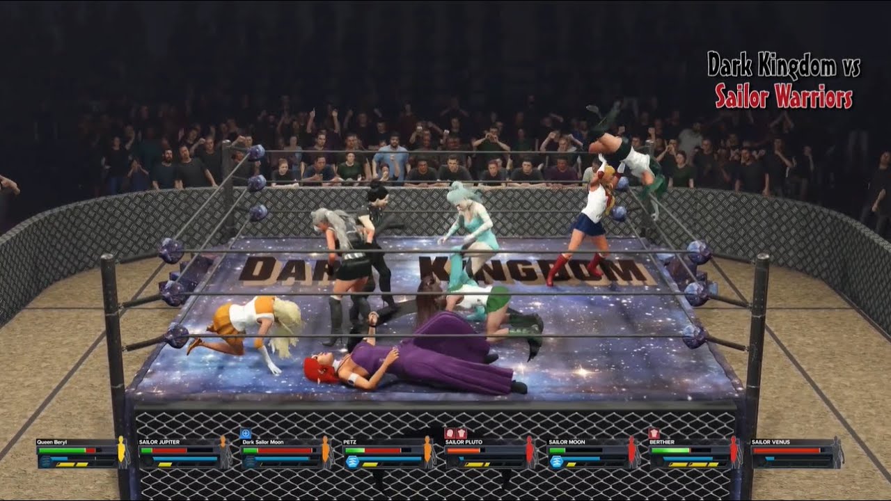 W2K23 WWE Battle Royal: Sailor Moon vs Queen Beryl vs ALL Sailor scouts vs Akayashi sisters and etc