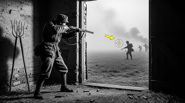 The Paratrooper Who Survived 9 Hours Using Only What He Found in a French Barn