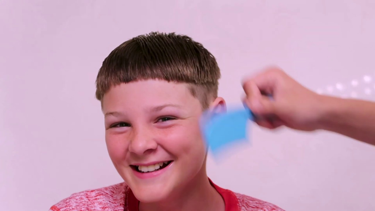 GIVING MY LITTLE BROTHER A BOWL HAIRCUT! YouTube