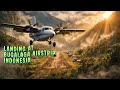 Landing At Bugalaga Airstrip Indonesia In The Legendary DHC 6 Twin Otter Msfs2024 Indonesia