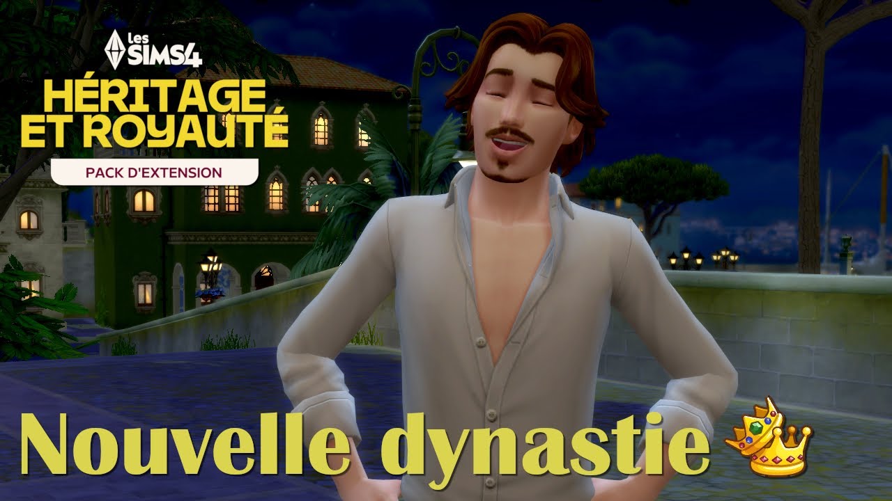 Une nouvelle dynastie à Ondarion ⚔️🌹 | Les Sims 4 Héritage et royauté 👑