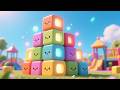 Tiny Builder Block Town | Fun Construction Song for Kids | Building &amp; Shapes Learning Rhyme