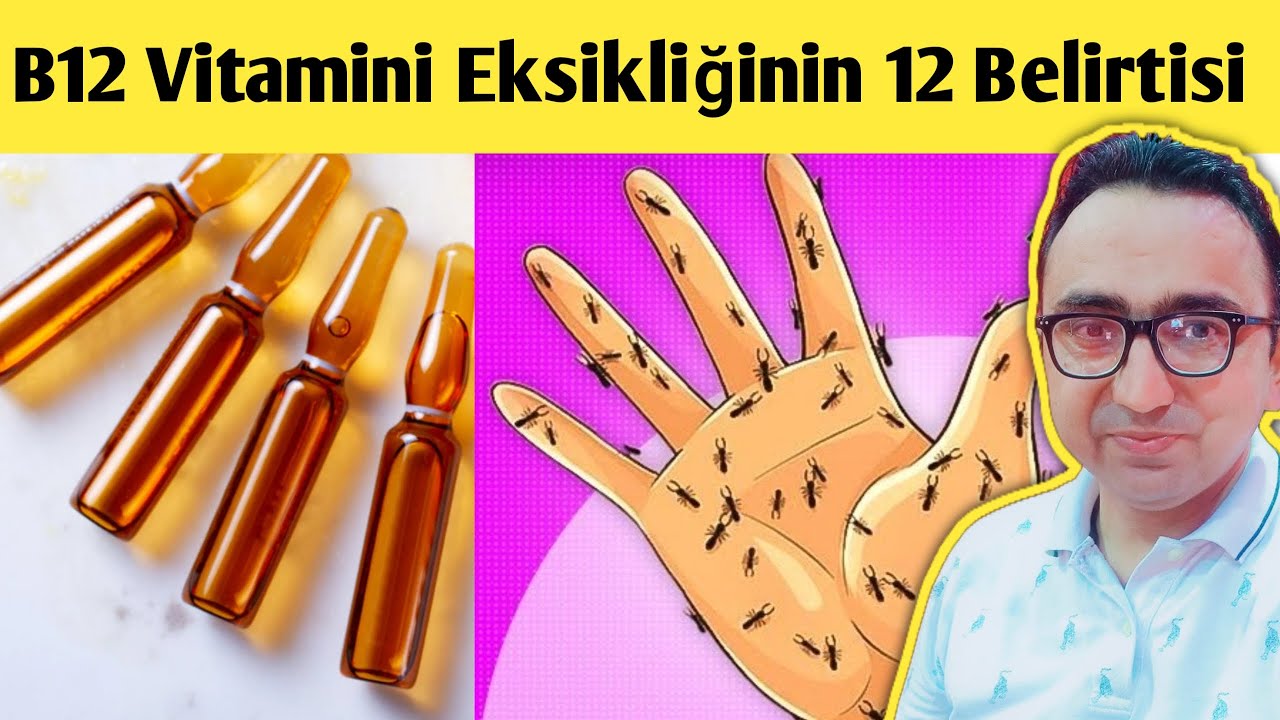 B12 Vitamini Eksikliğinin Bilmeniz Gereken 12 Belirtisi