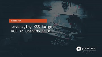 Leveraging XSS to get RCE in OpenCMS 11.0.2