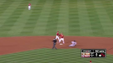 SF@WSH: Espinosa, Turner turn a smooth double play