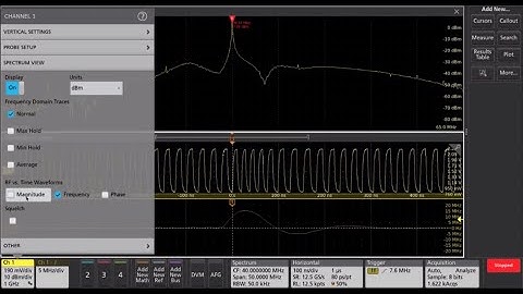 Capturing a Clock Frequency Glitch with RF vs Time Trigger