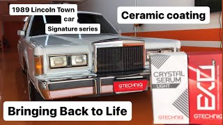 1989 Lincol Town Car Ceramic Coating