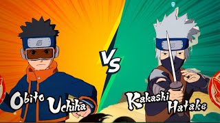 ᴴᴰ Kid Obito Vs Kid Kakashi Comp Vs Comp - Naruto Ultimate Ninja Storm 4