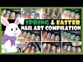 SPRING & EASTER NAIL ART COMPILATION | MELINEY HOW TO TUTORIAL DESIGNS