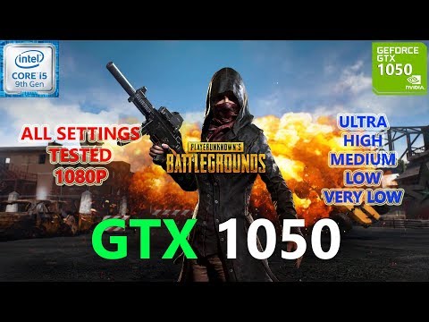 PUBG GTX 1050 2GB (All Settings Tested)